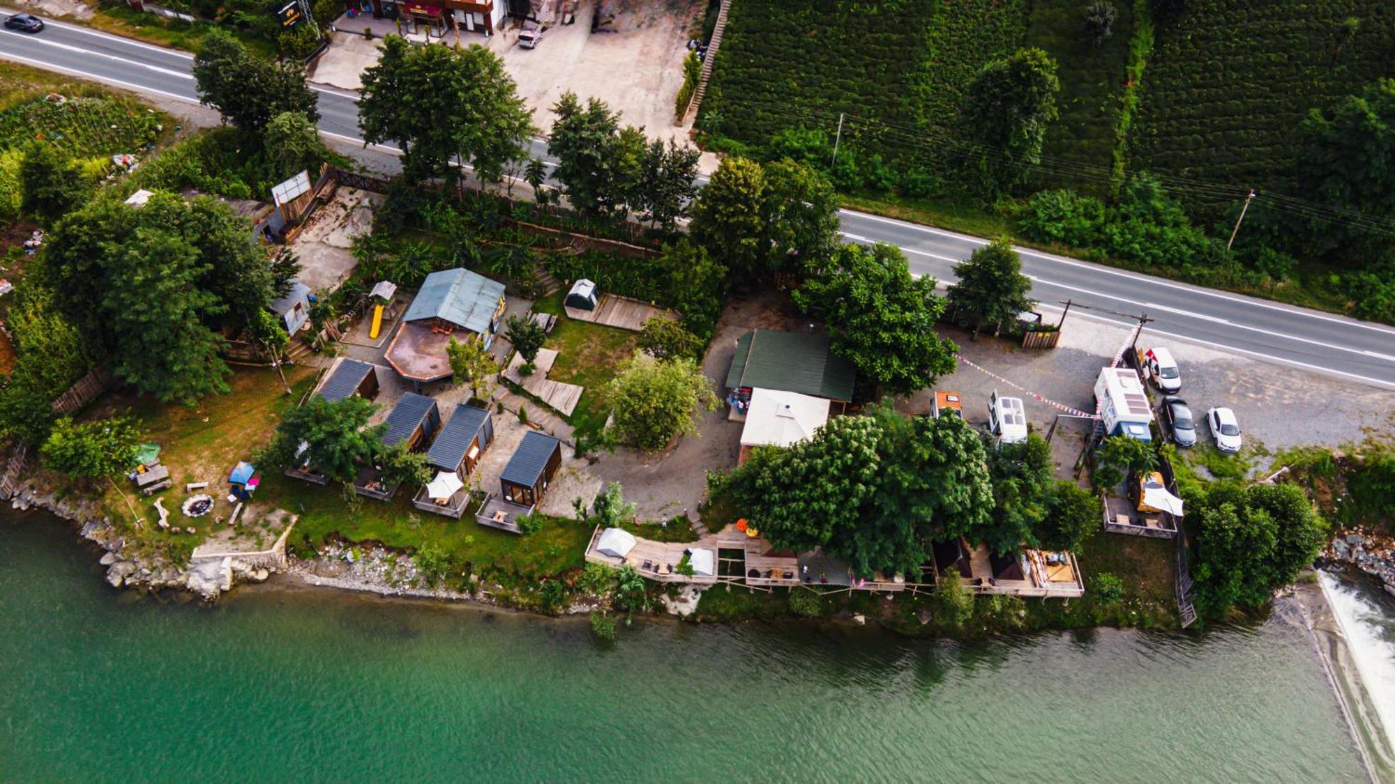 Danzi Camping Tiny House Rize Ngoại thất bức ảnh